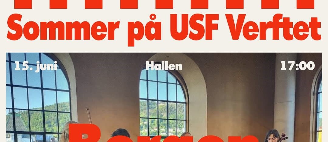 Sommer på USF Verftet